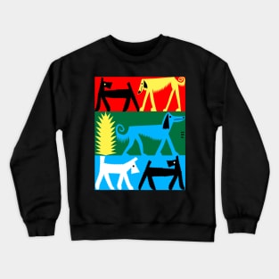 Dog Promenade Crewneck Sweatshirt